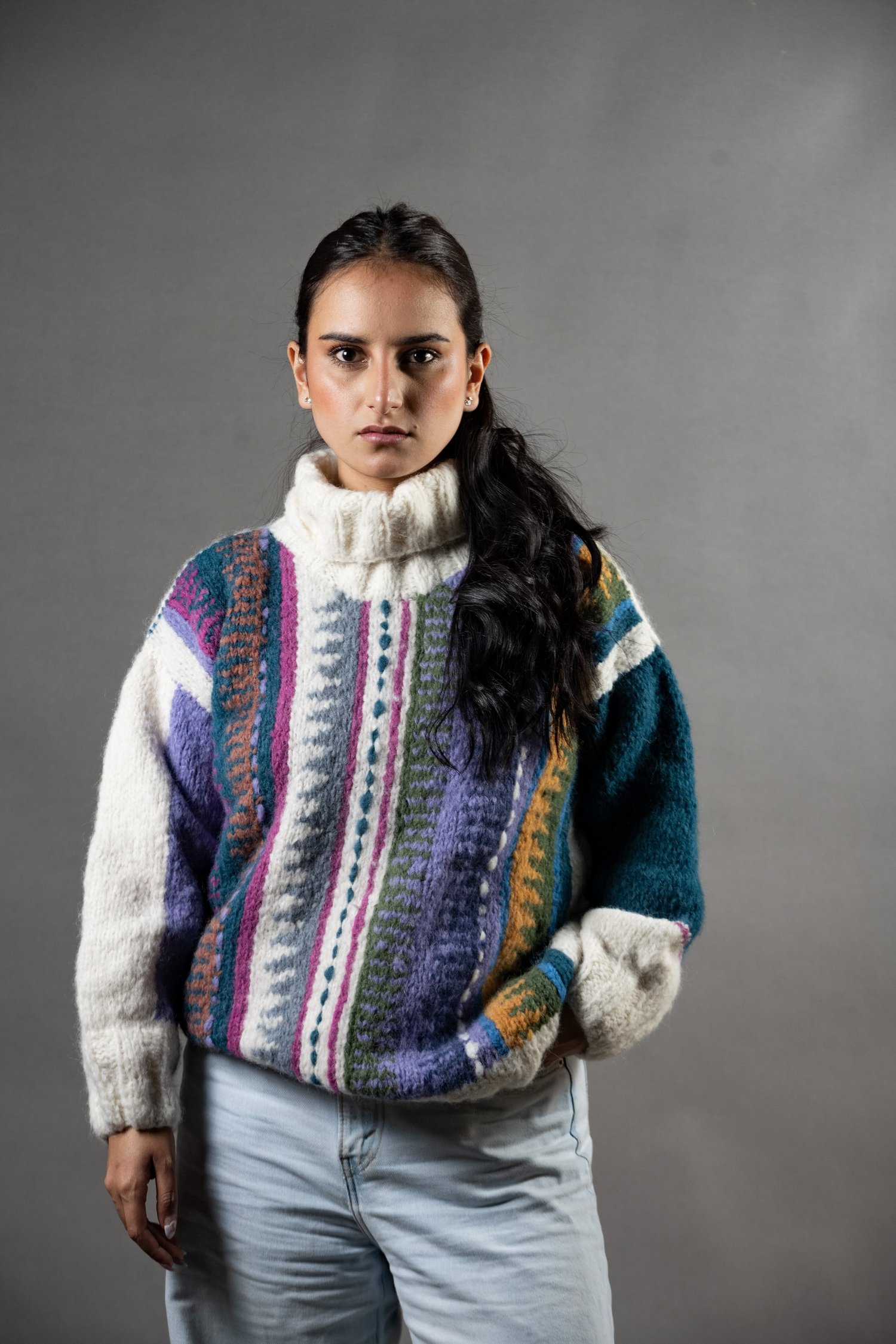 Lucia Pulli — Baby Alpaca Pullovers by Harrington Alpaca Studio